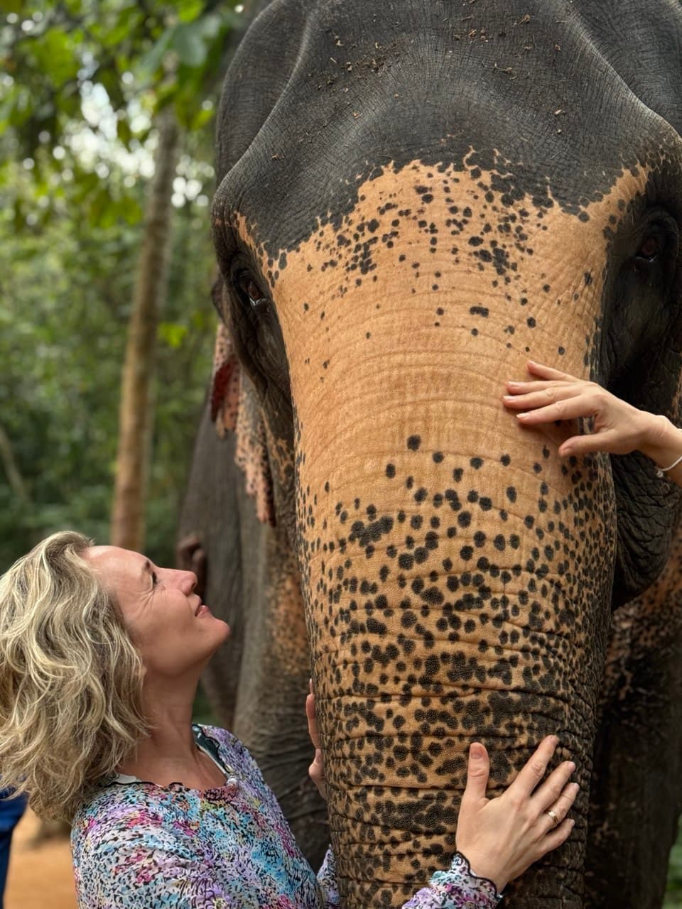 Travelers enjoying a beautiful Sri Lankan destination in February