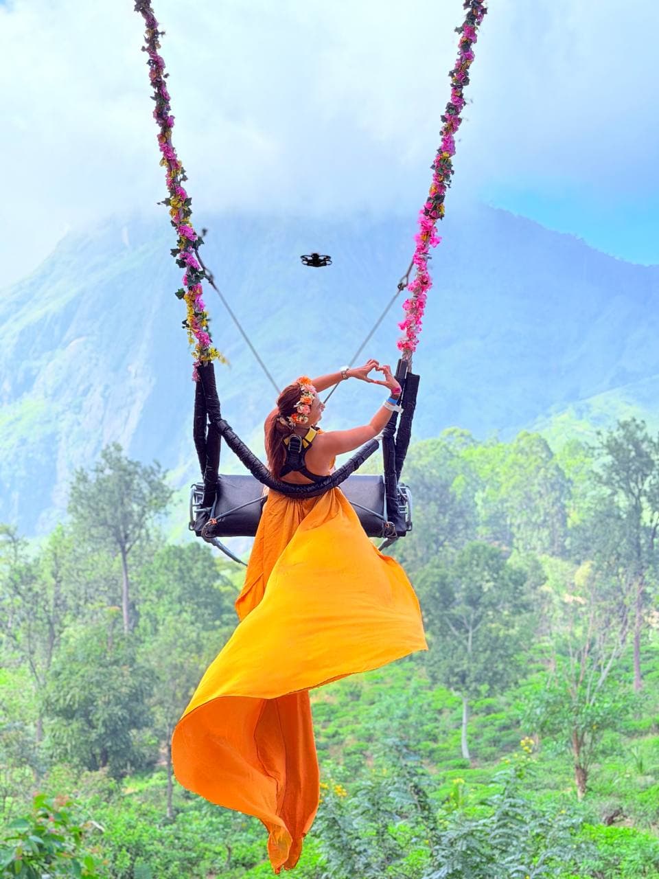 Beautiful Sri Lankan landscape captured during a February travel experience