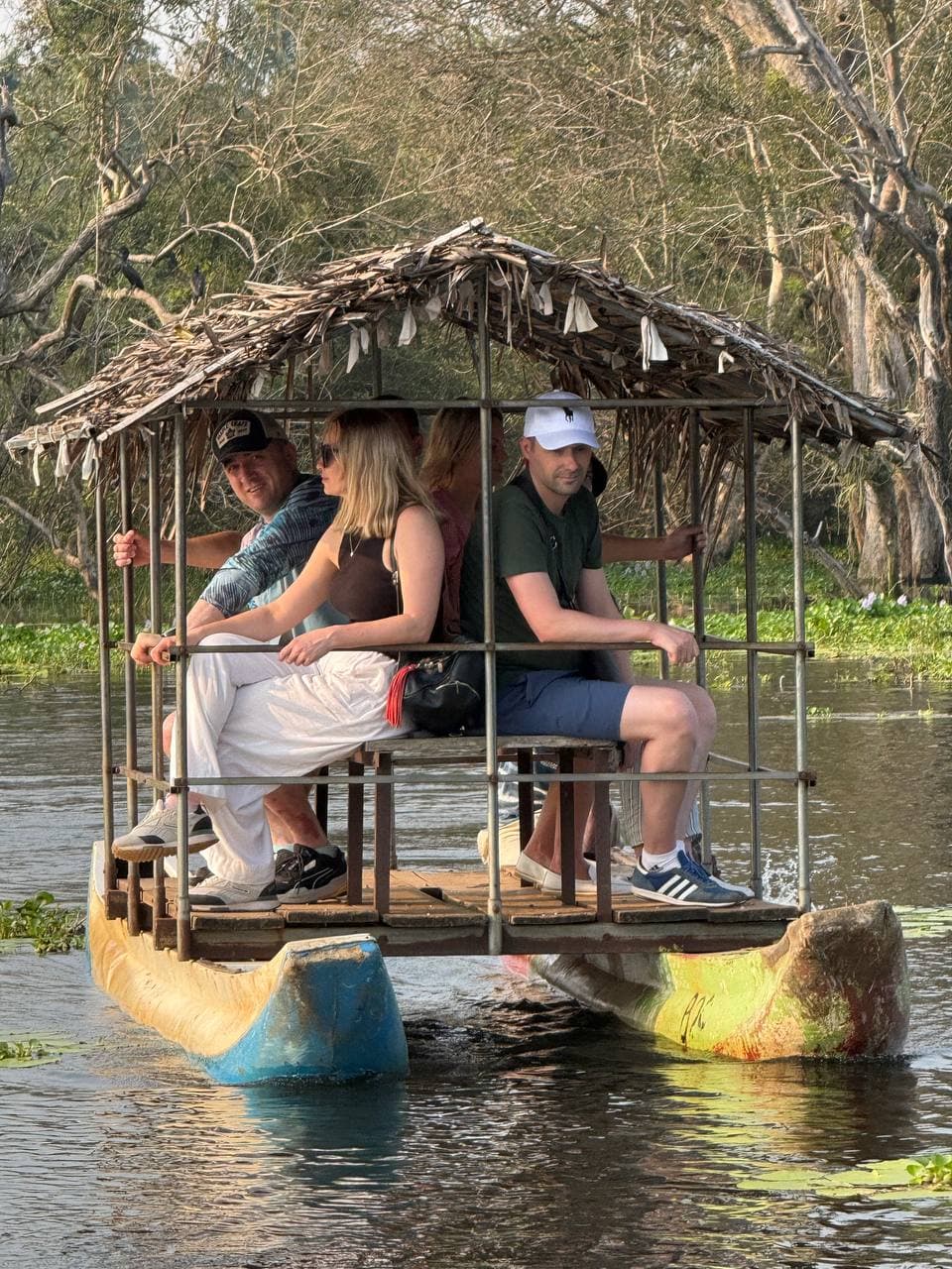 Travelers enjoying a beautiful Sri Lankan destination in March