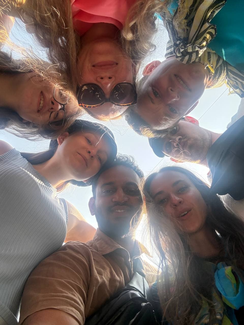 Travelers enjoying a beautiful Sri Lankan destination in February