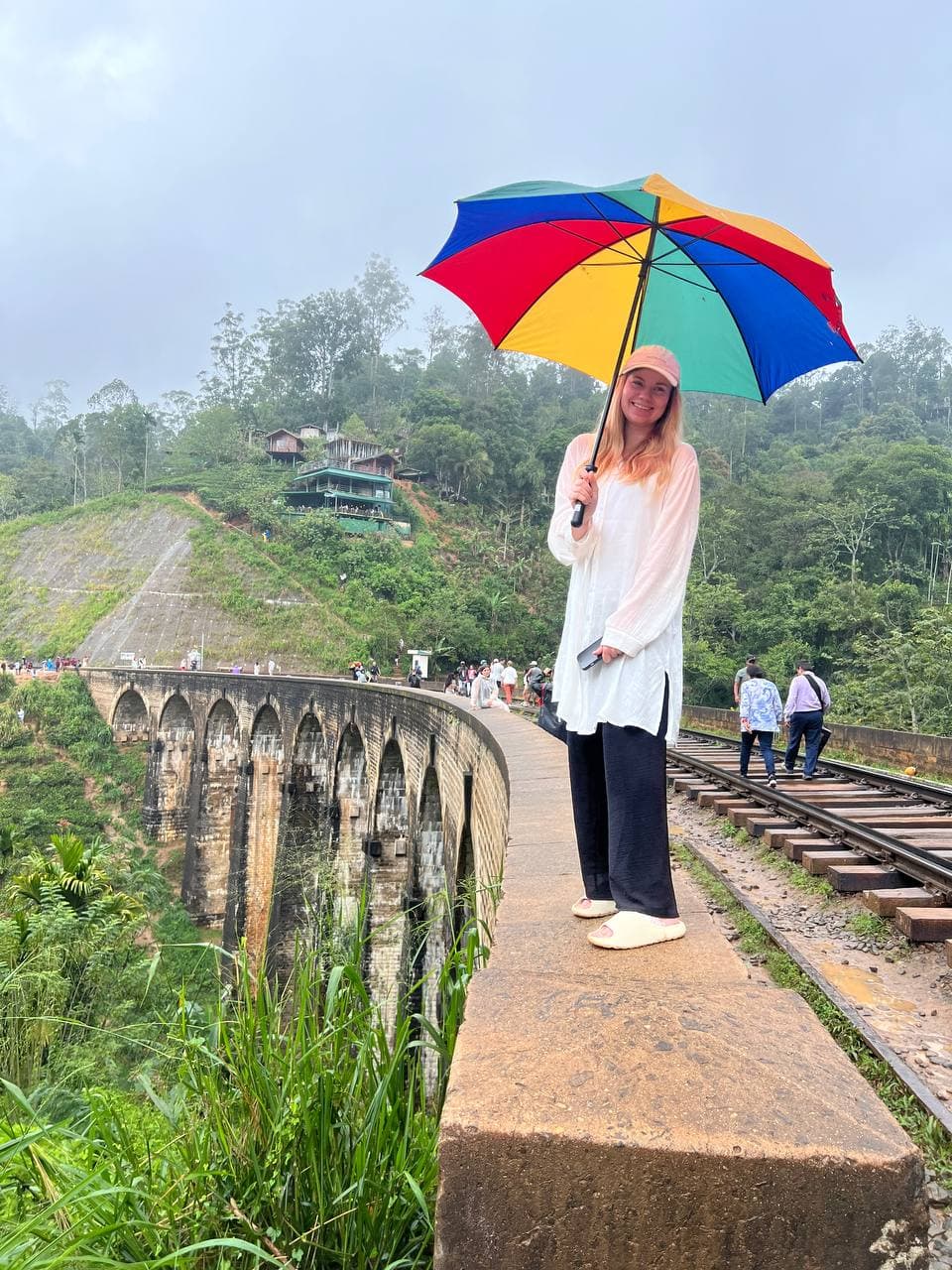 Beautiful Sri Lankan landscape captured during a February travel experience
