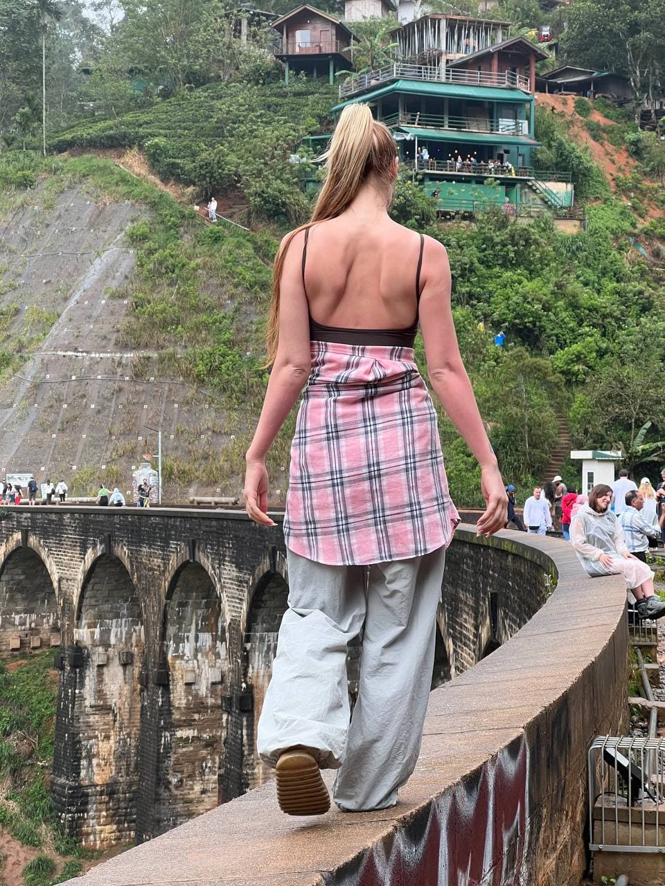 Beautiful Sri Lankan landscape captured during a February travel experience