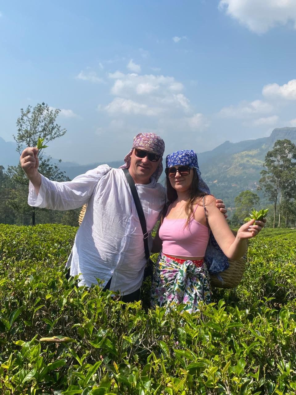 Beautiful Sri Lankan landscape captured during a January travel experience