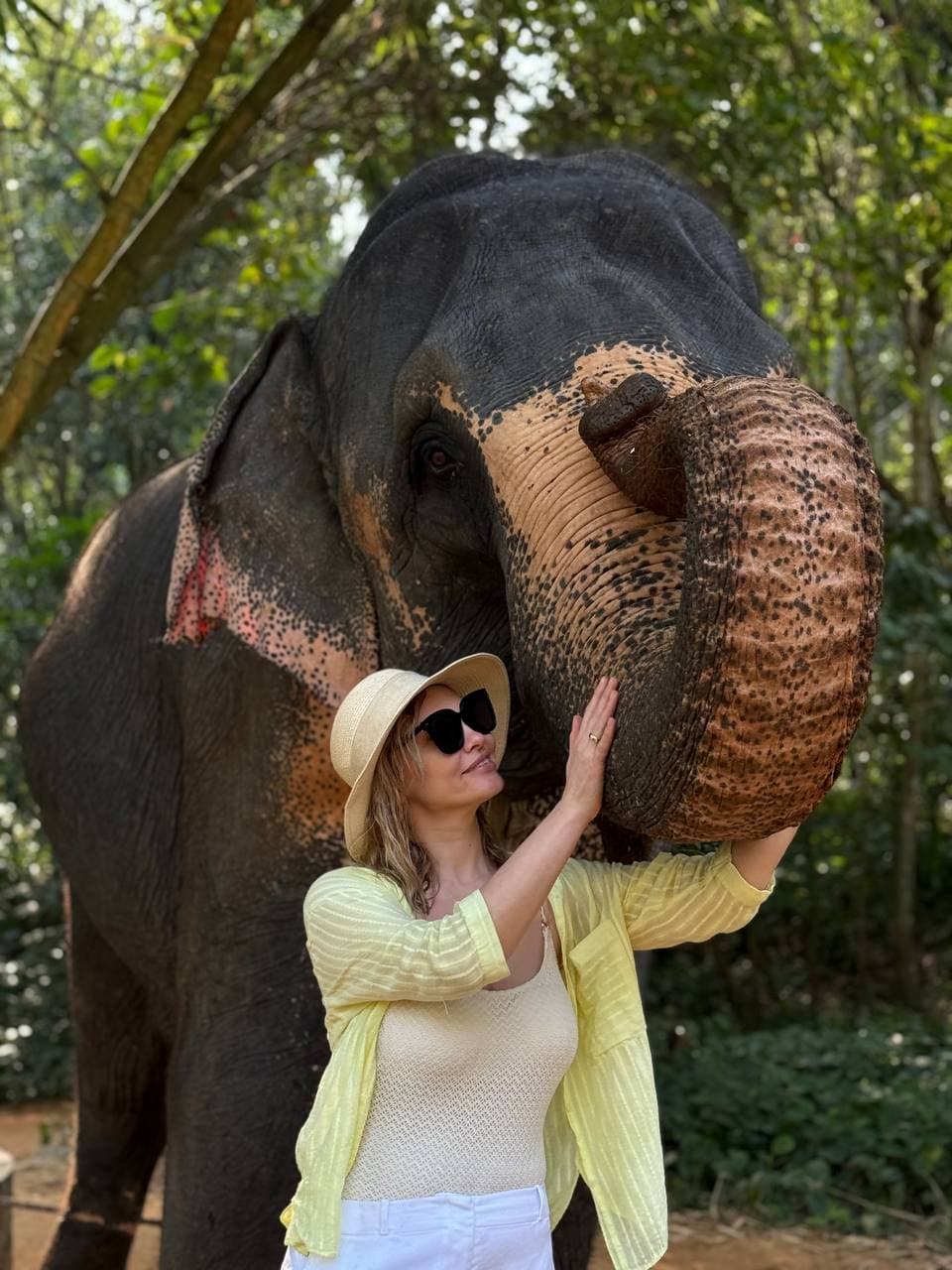 Travelers enjoying a beautiful Sri Lankan destination in March